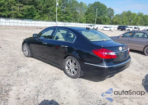 2013 Hyundai Genesis 3.8 из США, поврежденный, VIN KMHGC4DD9DU253774